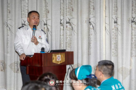院讯│我院邀请120紧急救援中心燕重远科长来院授课指导！
