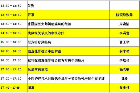 关于举办省级中医药继续教育项目“风湿痹病证治经验交流学习班”的通知