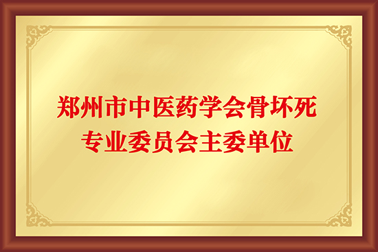 郑州市中医药学会骨坏死专业委员会主委单位