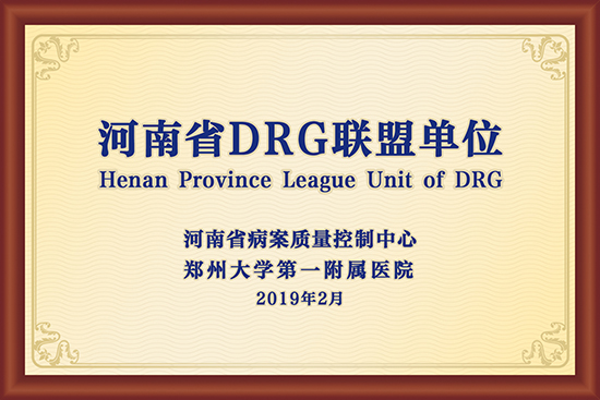 河南省DRG联盟单位