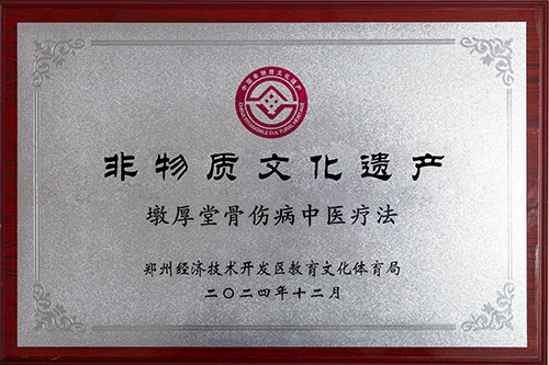 非物质文化遗产-墩厚堂骨伤病中医疗法